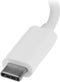 Startech.com HB30C3A1GEA - 3-poorts USB 3.0 Hub met Gigabit Ethernet - Wit