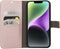 Mobiparts Classic Wallet Case - Flip Cover - Ruimte voor pasjes - Roze (iPhone 14 Plus)