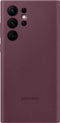 Samsung Galaxy S22 Ultra - Siliconen Hoesje - Zacht en slank - Burgundy