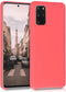 Samsung Galaxy S20 - Telefoonhoesje - Antislip TPU schokabsorberend - Rood