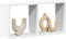vidaXL - Wandkast - 60x16x30 - cm - bewerkt - hout - wit