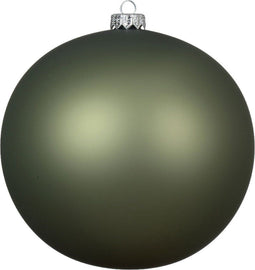 Kerstballen glas d15 cm rosemarijn N