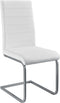 2 Eetkamerstoelen / stoel - Vegas - Kunstleer - Wit