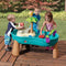 Step2 Splish Splash Watertafel - Met 10 accessoires - Waterspeelgoed voor kind - Activiteitentafel met water voor de tuin / buiten