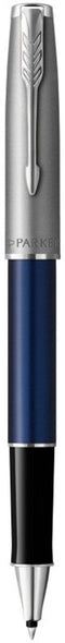 Rollerpen Parker Sonnet Sand Blasted Metal & Blue Lacquer F