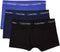 Calvin Klein - 3-pack Low Rise Trunk Boxershorts - Aansluitende pasvorm - Zwart Blauw (3-pack)
