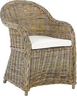 Beliani SUSUA - Tuinstoel - Beige - Rotan