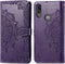 iMoshion Hoesje Geschikt voor Motorola Moto E7i Power Hoesje Met Pasjeshouder - iMoshion Mandala Bookcase - Paars
