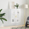 vidaXL - Hangkast - 69,5x34x90 - cm - wit