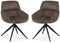 MX Sofa Eetkamer stoel Lake - Taupe (set van 2 stoelen)