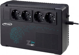 Infosec Zen Live 500 Line-interactive 0,5 kVA 300 W 4 AC-uitgang(en)