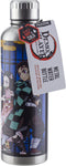 Demon Slayer - Premium Metalen Drinkfles - 450ml - Veelkleurig