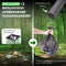 Travelhawk Camping Toilet - Toiletemmer - Draagbaar Opvouwbaar - Groen Zwart