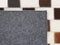 KAYABEY - Patchwork vloerkleed - Lichtbeige - 140 x 200 cm - Koeienhuid