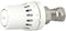 Danfoss REACT M30x1,5 - Thermostaatknop Mechanisch 8 tot 28 °C - Verkeerswit (RAL 9016)