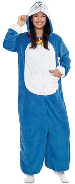 Viving Costumes Doraemon Pyjama Kostuum Blauw M-L