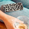iMoshion Hoesje Geschikt voor Samsung Galaxy S21 Plus Hoesje Siliconen - iMoshion Design hoesje - Goud / Zwart / Golden Leopard