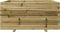 vidaXL - Plantenbak - 100x100x49,5 - cm - geïmpregneerd - grenenhout