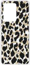 Hoesje Siliconen Geschikt voor Samsung Galaxy S20 Ultra - Design Backcover siliconen - Meerkleurig / Panther Black / Gold