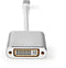 Nedis CCTB37750AL02 - Adapterkabel Mini-DisplayPort naar DVI-D 1080p - Zilver