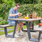 Garden Impressions Bell Picknick Set - 200 cm