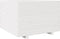 vidaXL - Plantenbak - 70x70x49,5 - cm - massief - grenenhout - wit
