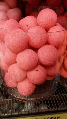 5 stuks Cotton Ball Lichtroze