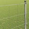 vidaXL - Veldafsluiting - 1,5x10 - m - Gegalvaniseerd - Staal