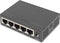 Digitus DN-80202-1 - Unmanaged Switch - 5x RJ-45 Ethernet 1Gbps - Maximale bandbreedte 10Gbps