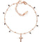 Amen Dames Armband 925 sterling zilver Zilver 8 glasblokken One Size 88160304
