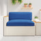 vidaXL - Ligbedkussen - voor - Zit - Royal - Blauw - 120x80x12 - cm - Oxford - Stof
