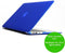 Lunso Geschikt voor MacBook Pro 15 inch (2012-2015) cover hoes - case - Glanzend Blauw