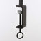 Mica Decorations Tafelklem voor Decoratie - L130-250 x B39,5 x H98-181 cm - Metaal - Zwart