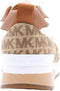 Michael Kors Allie - Sneaker - Bruin logo print - Beige