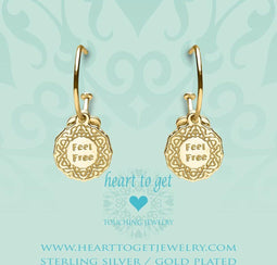 Heart to Get BO291COI19G - Oorringen - Bohemian Coin Feel - Goud