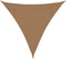 vidaXL - Zonnezeil - 160 - g/m² - 3,6x3,6x3,6 - m - HDPE - taupe