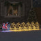 LED Kerstdecoratie Multikleur 69 x 79 cm PVC