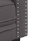 vidaXL - Tweezitsbank - Chesterfield-stijl - kunstleer - grijs
