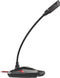 Genesis NGM-1407 - Dynamische Microfoon - Omnidirectioneel - Zwart-Rood