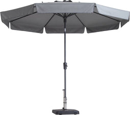 Madison - Parasol Flores Rond - 300cm - Lichtgrijs