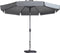 Madison - Parasol Flores Rond - 300cm - Lichtgrijs