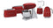 SMEG ECF01RDEU - Handmatige espressomachine - 15 bar - Rood
