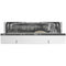 ETNA VW844HM - Vaatwasser - 13 couverts - LED-display - Uitgestelde start