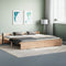 vidaXL - Bedframe - zonder - matras - massief - hout - 200x200 - cm