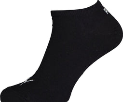 PUMA Plain 3P Sneakersokken Zwart - Maat 39-42