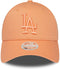 New Era - LA Dodgers Womens League Essential Peach 9FORTY Adjustable Cap