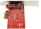 Startech PEX4M2E1 - PCIe M.2 SSD Adaptor - 4-lane ondersteuning