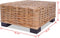vidaXL - Salontafel - natuurlijk - rattan - 45x45x30 - cm