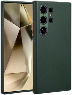 Accezz Samsung Galaxy S24 Ultra - Back Cover - MagSafe Leather - Cedar Green