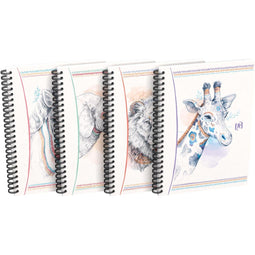 OXFORD Boho Spirit notitieboek A5 geruit 5mm 120 pagina's 90g willekeurig design